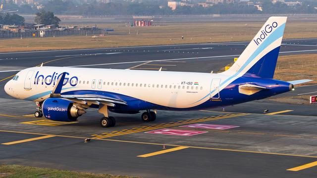 VT-ISO:Airbus A320:IndiGo